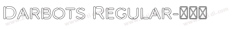 Darbots Regular字体转换
